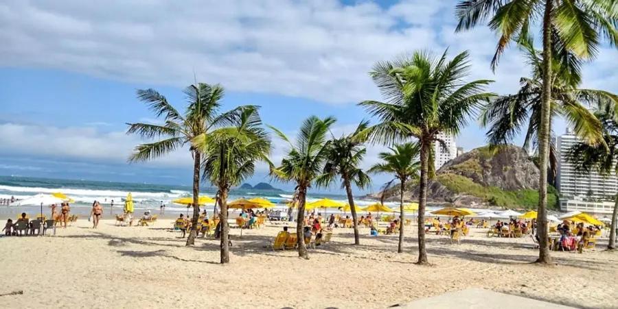 Apartamento Para Ate 8 Pessoas! 2 Quartos, Praia Da Enseada Γκουαρούχα Εξωτερικό φωτογραφία